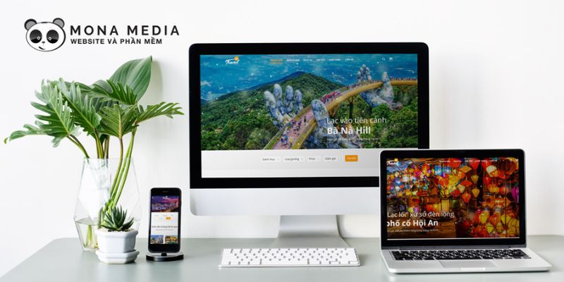 Mona Media - Công ty thiết kế website du lịch hàng đầu tại TP.HCM