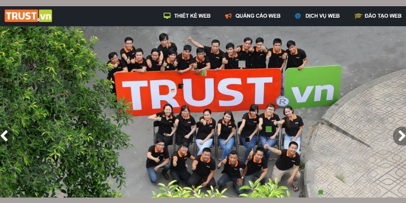 Trust - Công ty thiết kế website du lịch đáng tin cậy
