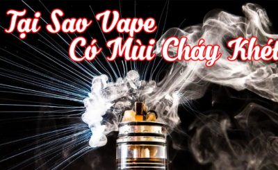 Hút vape bị khét thumbnail