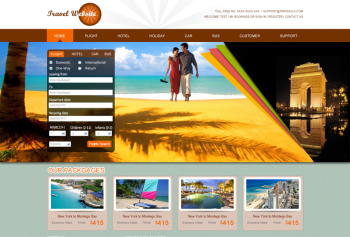 Tầm quan trọng của thiết kế bố cục website du lịch