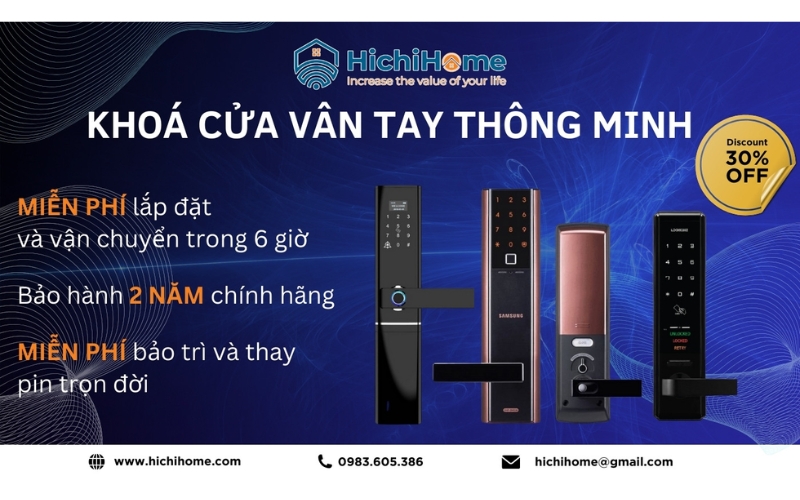 cửa hàng khóa điện tử HichiHome