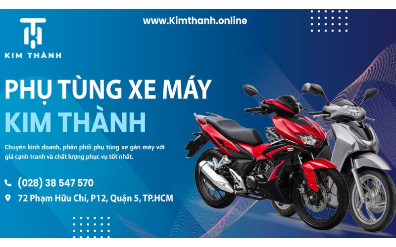 cửa hàng phụ tùng xe máy Kim Thành