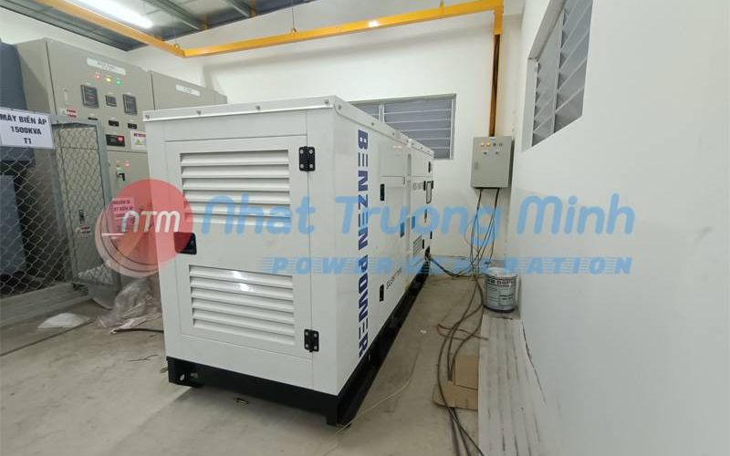 máy phát điện Benzen Power 140kVA tại khu công nghiệp ở Hoàng Bảo, Vũng Tàu