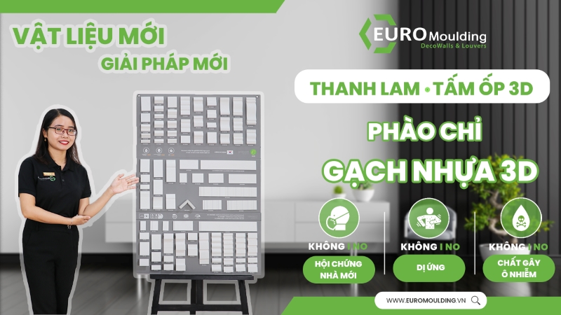 Công ty vật liệu trang trí nội thất EURO Moulding