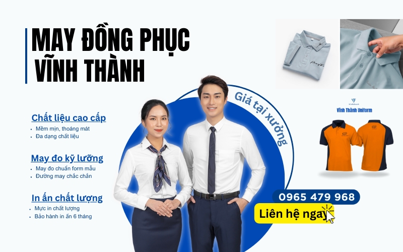 may đồng phục Vĩnh Thành