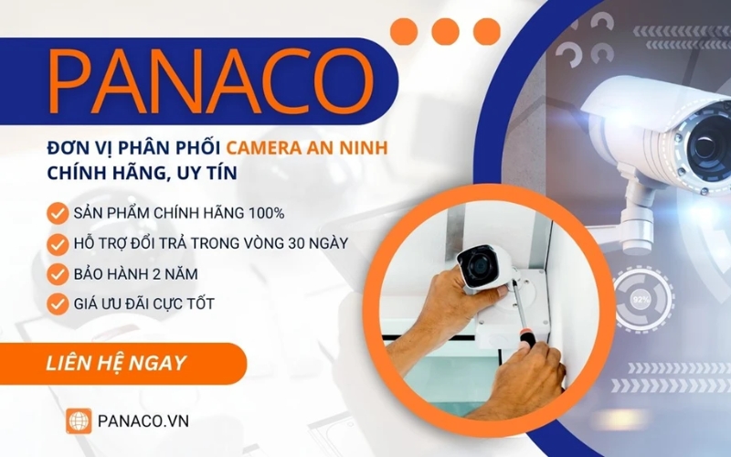 Công ty phân phối và lắp đặt camera PANACO