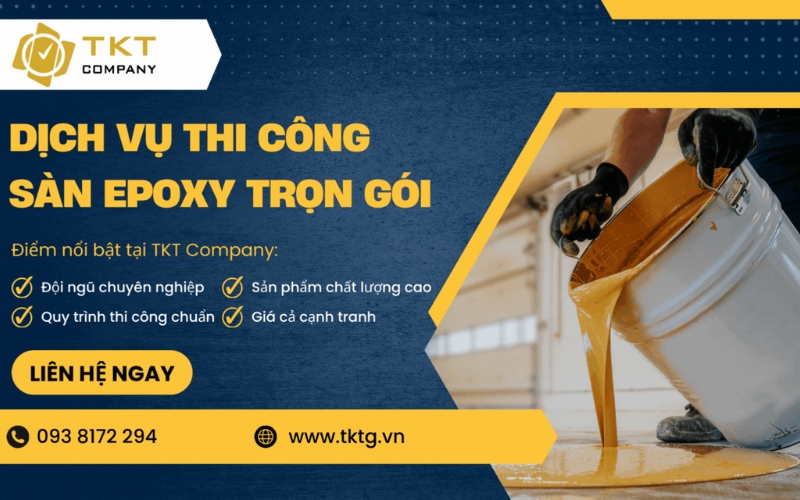 dịch vụ thi công sơn epoxy chuyên nghiệp TKTG