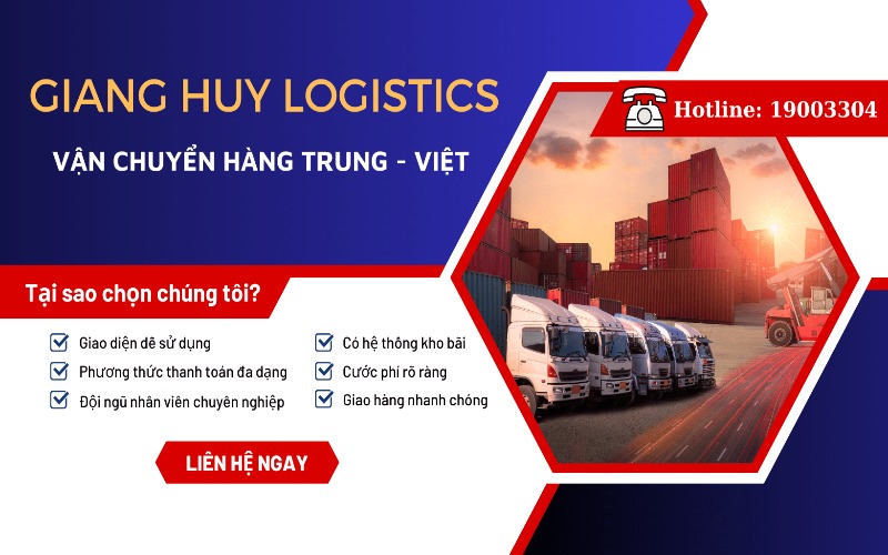 công ty nhập hàng trung quốc giang huy