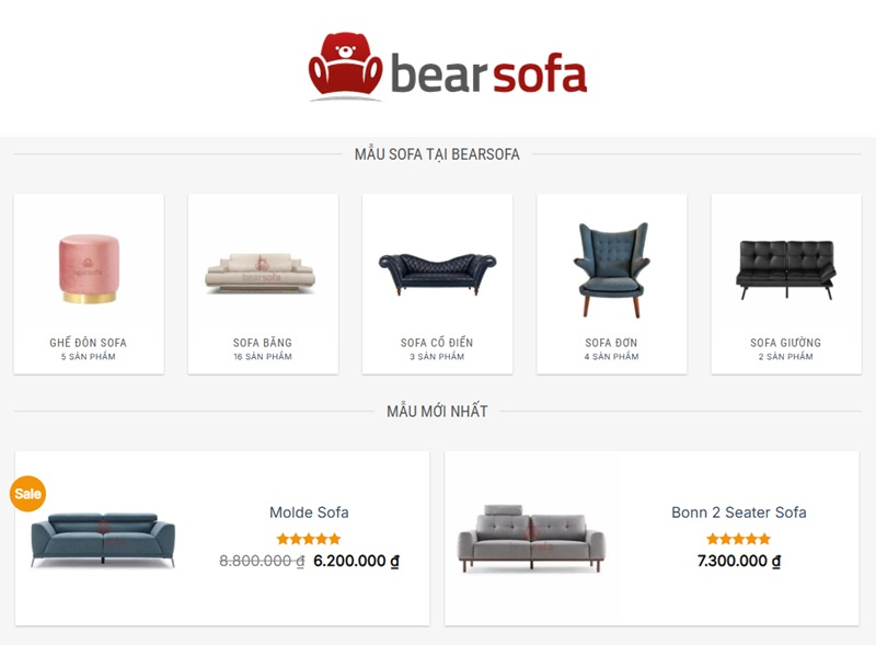 Shop bán sofa BearSofa