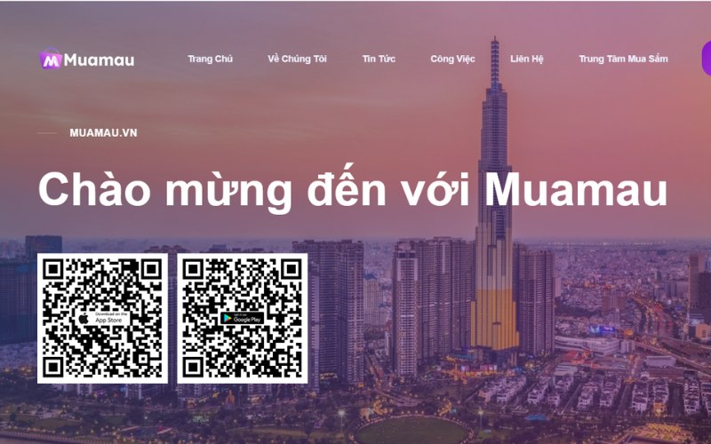 Muamau là sàn thương mại điện tử tốt nhất Việt Nam