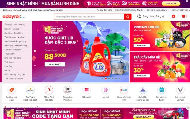 Nền tảng Adayroi