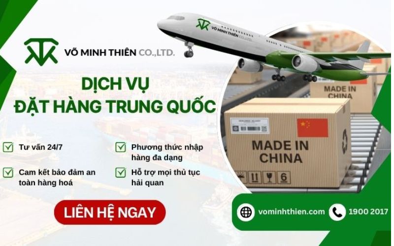 dịch vụ nhập hàng Trung Quốc Võ Minh Thiên Logistics
