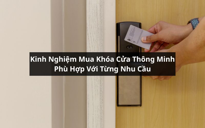 kinh nghiệm mua khóa cửa thông minh