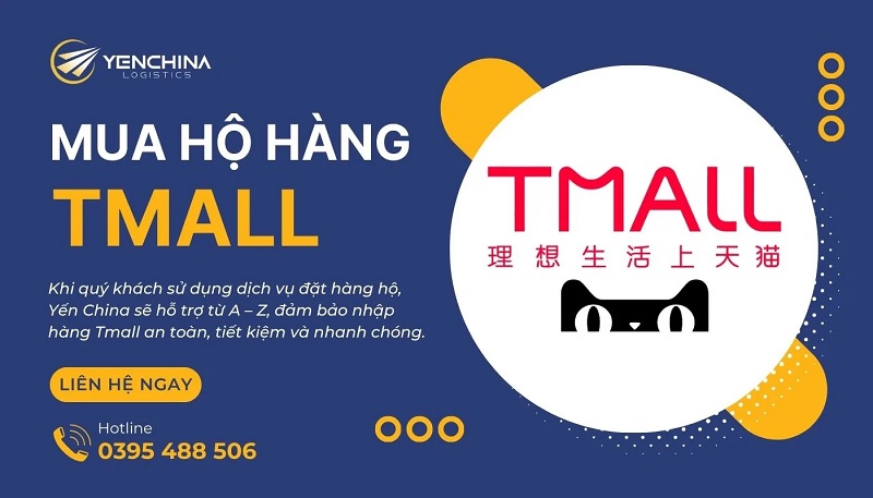 Dịch vụ mua hộ hàng Tmall tại Yến China Logistics